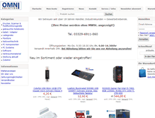 Tablet Screenshot of omni-solution.de